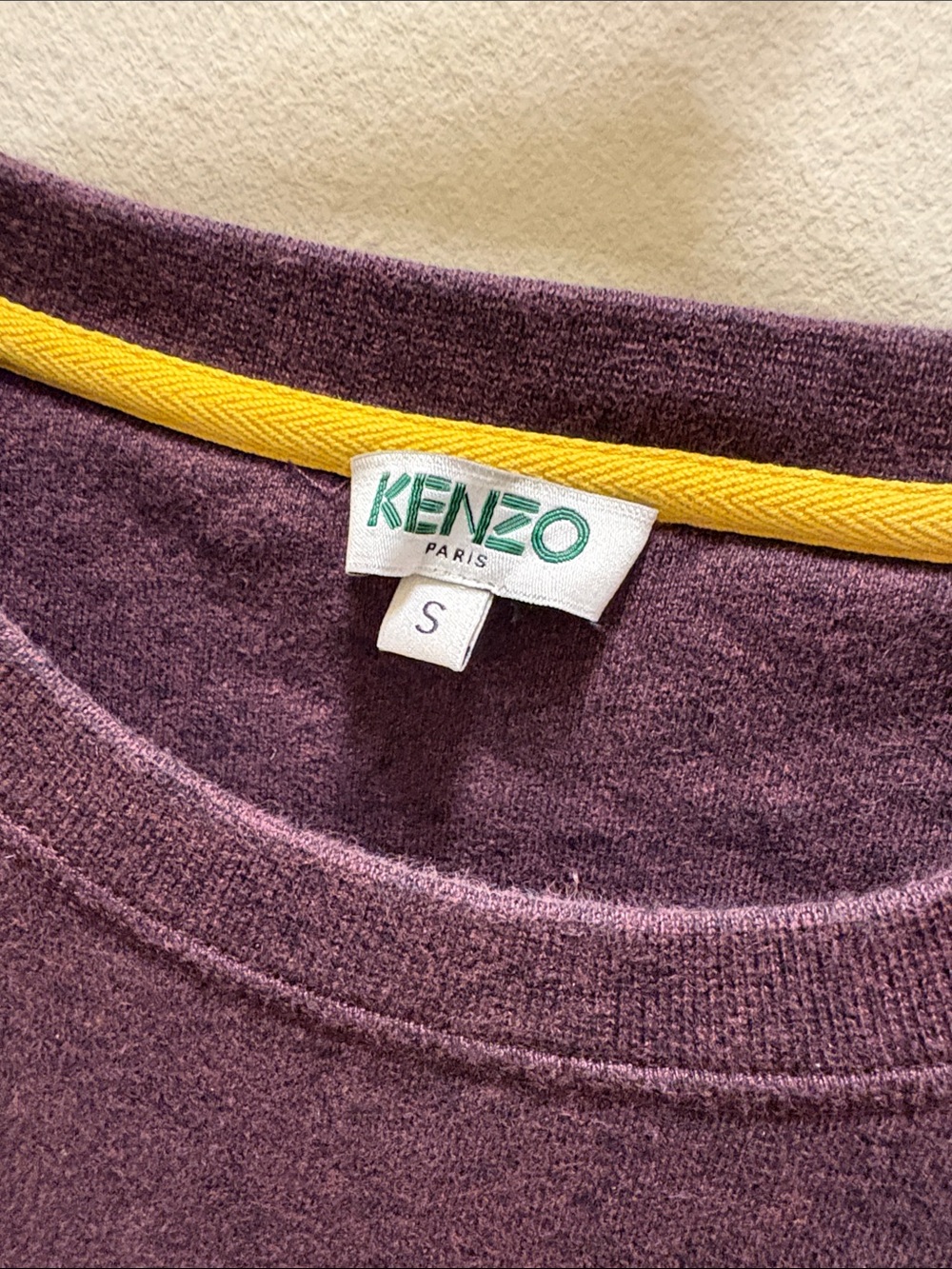Kenzo Paris purple sweatshirt - Picture 3 of 5